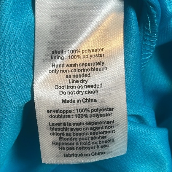 NWT David's Bridal Malibu Sleeveless Built In Bra Short Dress Size 8 NWT - Picture 4 of 7